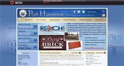 Desktop Screenshot of ci.port-hueneme.ca.us
